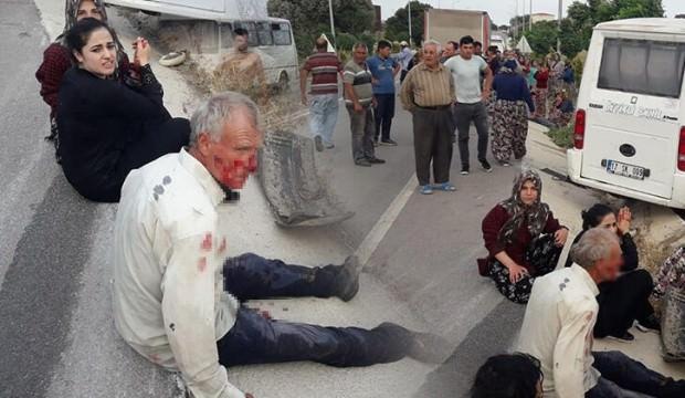 Çanakkale'de feci kaza: 2'si ağır 17 kişi yaralandı
