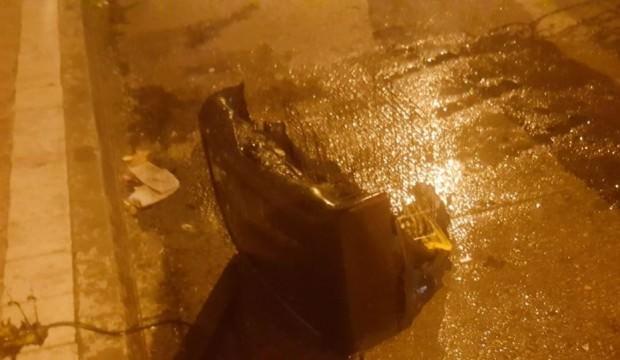 İzledikleri televizyon patladı, evde mahsur kaldılar...