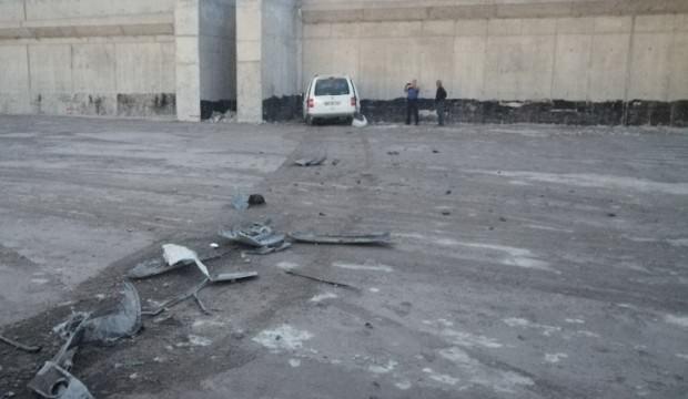 Kayseri'de akıl almaz kaza!