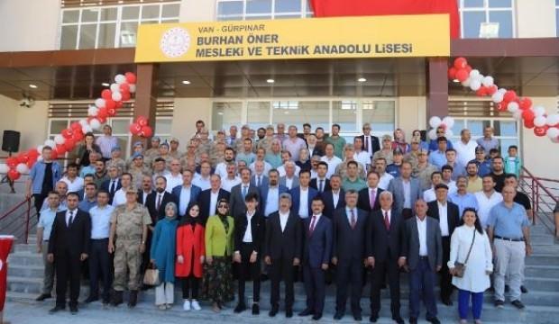 Van'da 15 Temmuz şehidinin ismi okula verildi