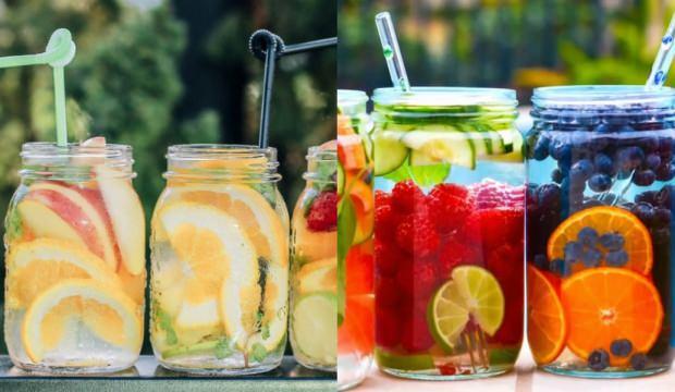 Hem lezzetli hem sağlıklı detoks suyu tarifleri: Yağ eriten detoks kürü!