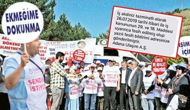 SMS'li işçi kıyımı: Gece yarısı gelen mesajla öğrendiler!