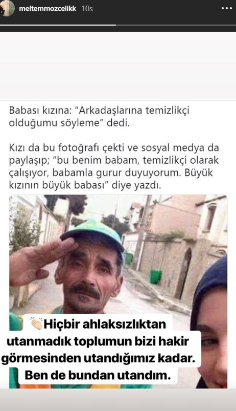 Gamze Özçelik'in kardeşi Meltem Özçelik'ten Koronavirüs paylaşımı!