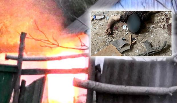 Evi basılan terörist, polise el bombası atıp çatışmaya girdi