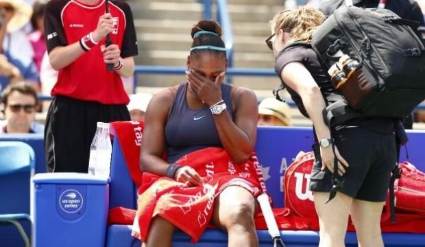 Serena finali tamamlayamadı
