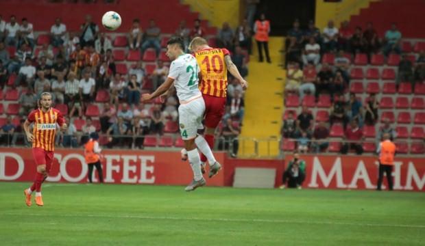 Alanyaspor Kayseri'de kazandı