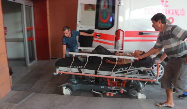 Kontrolden çıkan traktör devrildi: 10 yaralı