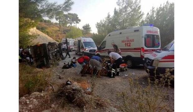 Safari cipi devrildi: 16 yaralı