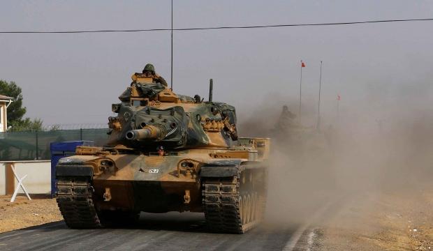Azez'de terörle mücadele için yollar yenileniyor!