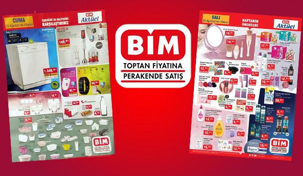 20 Ağustos BİM aktüel ürünler kataloğu! Banyo malzemelerinde büyük indirim