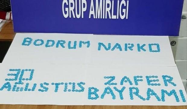 Bodrum'da uyuşturucu hap operasyonu