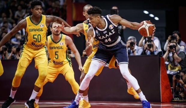 Brezilya, Giannis'li Yunanistan'ı devirdi!