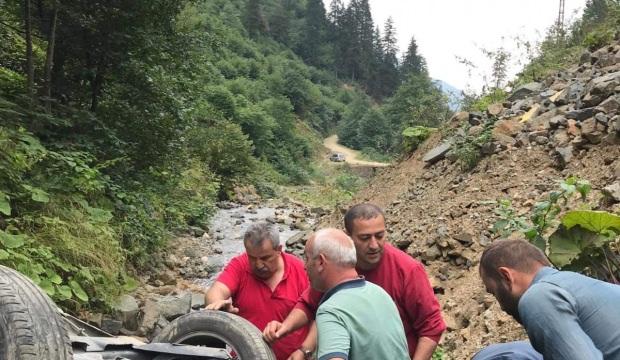 Giresun'da kaza: 2 yaralı