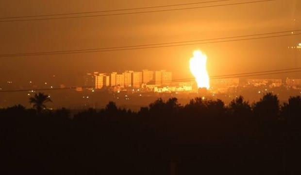 İsrail'den Gazze'ye hava saldırısı