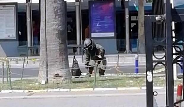 İzmir'de şüpheli çanta paniği