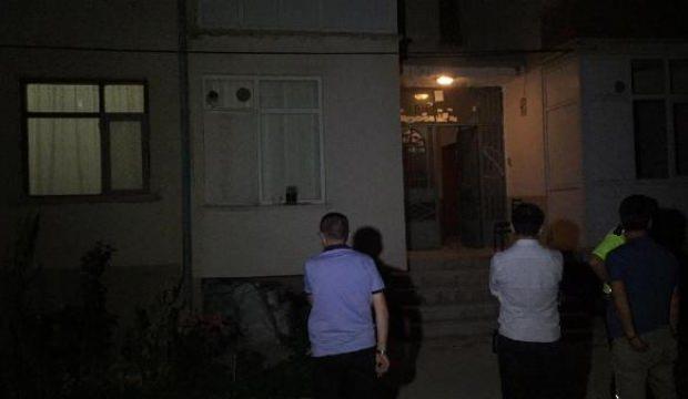 Tartıştığı kocasını keserle öldürdü