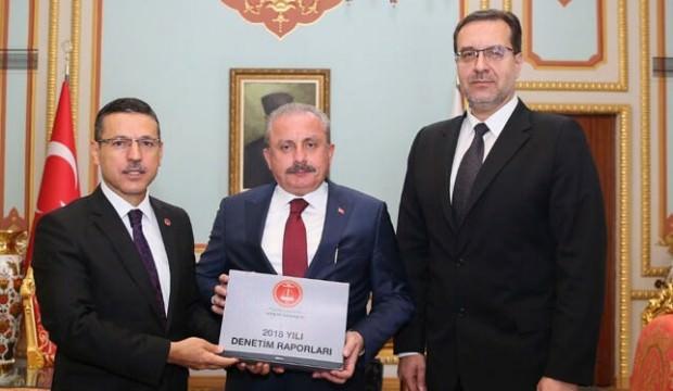 2018 Yılı Denetim Raporunu TBMM'ye teslim etti