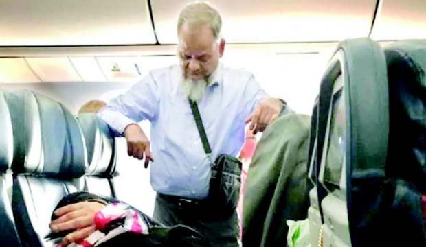 Koca yürekli adam... Eşi için 6 saat ayakta uçtu