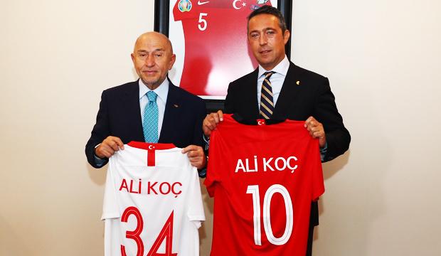 Ali Koç'un TFF ziyaretine damga vuran kare!