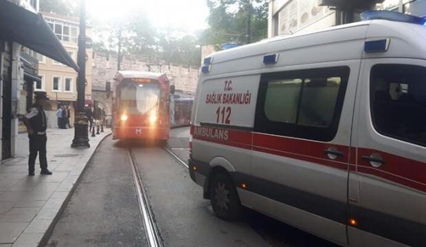 Eminönü'nde otelde yangın