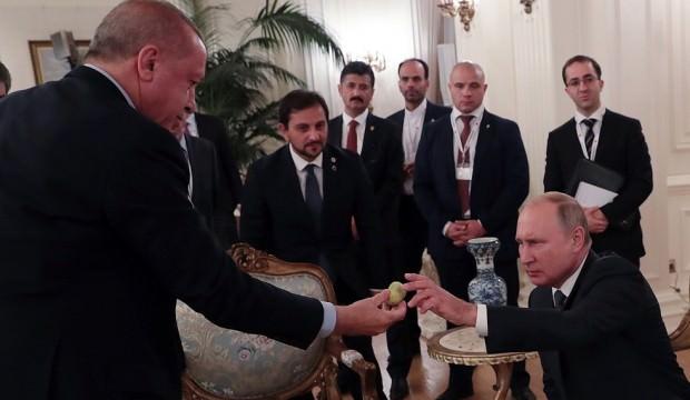 Putin dondurma Ä±smarlamÄ±ÅtÄ±, ErdoÄan incirle karÅÄ±lÄ±k verdi