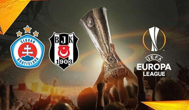 Slovan Bratislava Beşiktaş maçı saat kaçta hangi kanalda yayınlanacak?