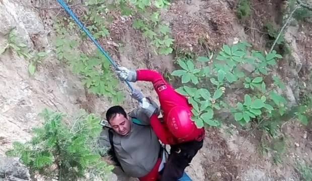 Tansiyonu çıkınca mahsur kaldı imdadına jandarma yetişti