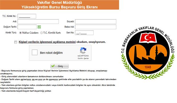 2020 VGM burs başvurusu nasıl yapılır? 250 TL burs almak isteyen öğrenciler