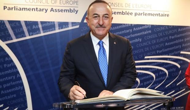 Çavuşoğlu Fransa'da vatandaşlarla görüştü