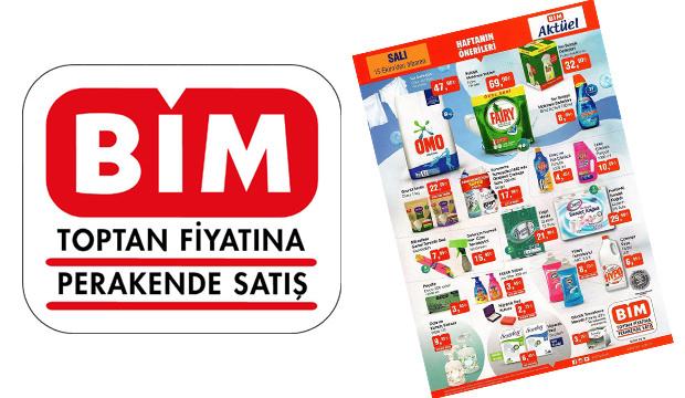 15 Ekim BİM aktüel kataloğu! Temizlik ürünlerinde indirimli fiyatlar...