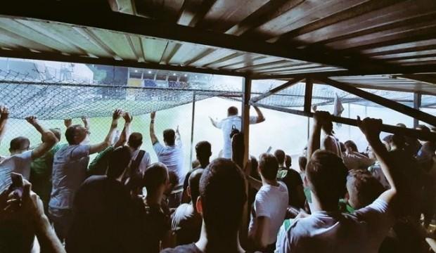 Bursaspor'a ayrılan tribün UEFA'ya şikayet edildi
