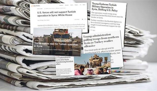 Batı medyası terörle omuz omuza