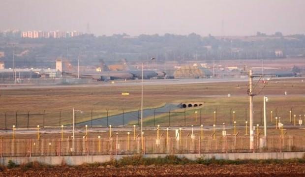 İncirlik hava Üssü'ne 4 savaş uçağı geldi