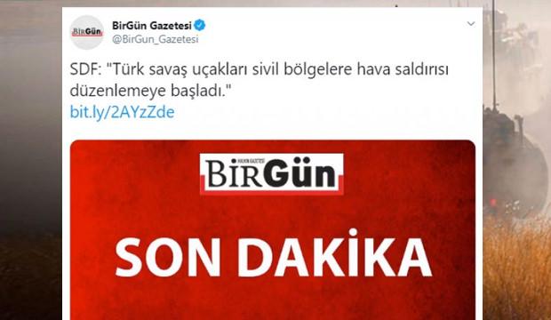 Barış Pınarı Harekatı'nı skandal manşetle duyurdular