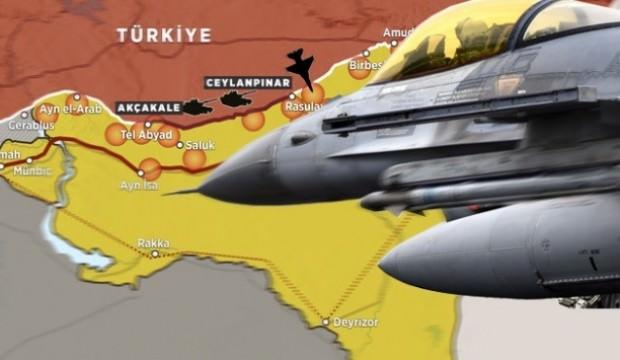 TSK hedef büyüttü! F-16'lar vurdu, oradan da harekat başladı