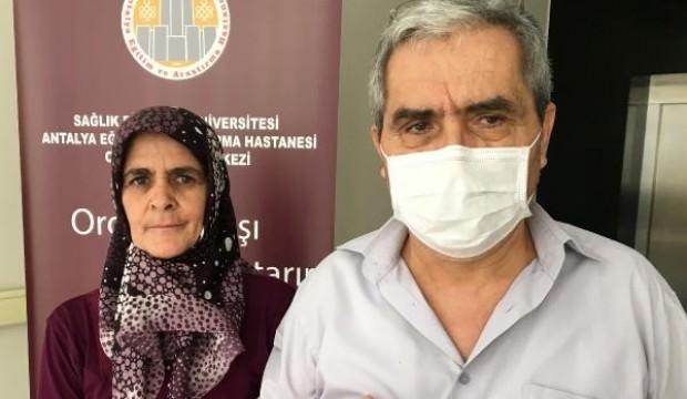 Babası ve kardeşi öldü, kendi son anda kurtuldu