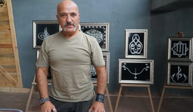 Bakır işleme ustasından Türk ve İslam eserleri