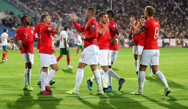 İngiltere, Bulgaristan'da gol şov yaptı!
