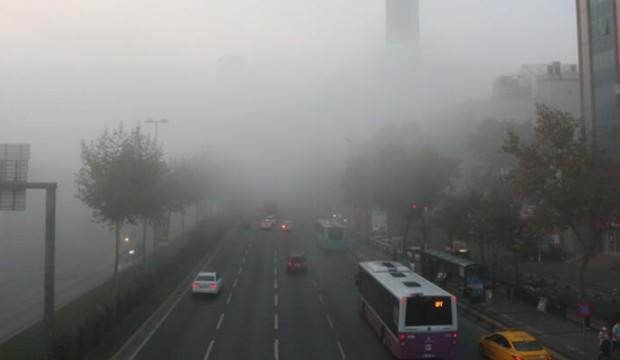 Meteoroloji'den sis uyarısı