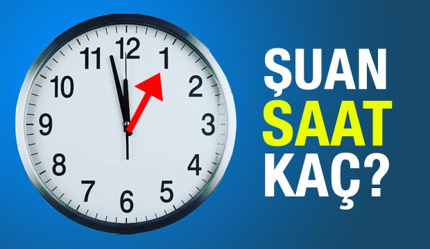 27 Ekim şuan saat kaç? Türkiye'de kış saati uygulamasına geçiş...