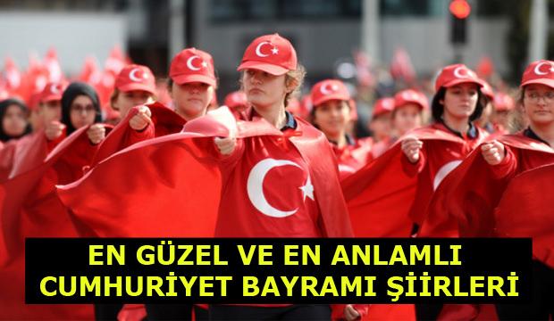 Cumhuriyet Bayramı şiirleri! 29 Ekim'e özel an anlamlı şiirler