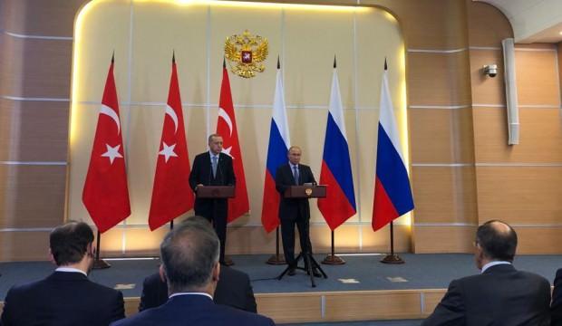 Son dakika: Erdoğan ve Putin tarihi kararları açıklıyor
