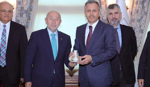 TFF Yönetimi'nden Vali Yerlikaya'ya ziyaret