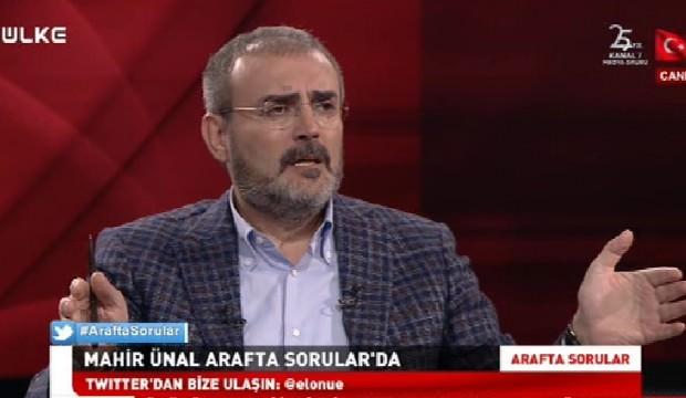 Ünal'dan Barış Pınarı Harekatı'na destek vermeyen sanatçılara tepki