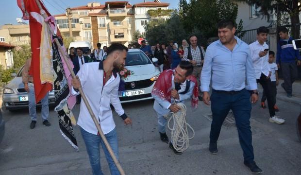 Yok böyle düğün! Görenler inanamadı