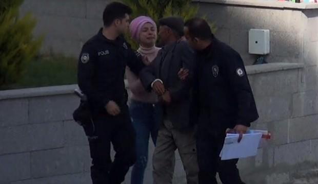 Öldürdüğü oğlunun cenazesine katılmak istedi