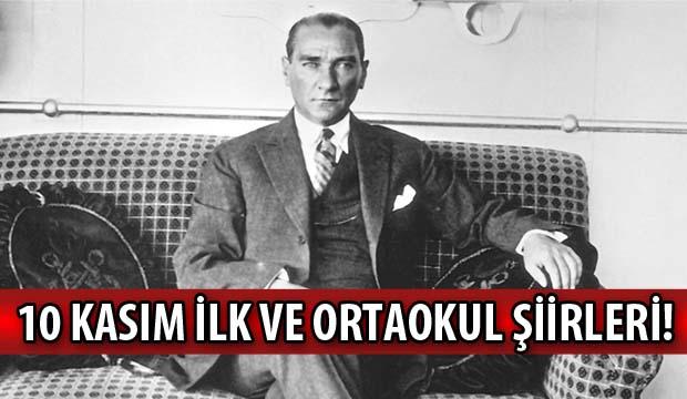 10 Kasım şiirleri 2019! Atatürk'ü Anma Günü 10 Kasım ilk ve ortaokul uzun kısa şiirler