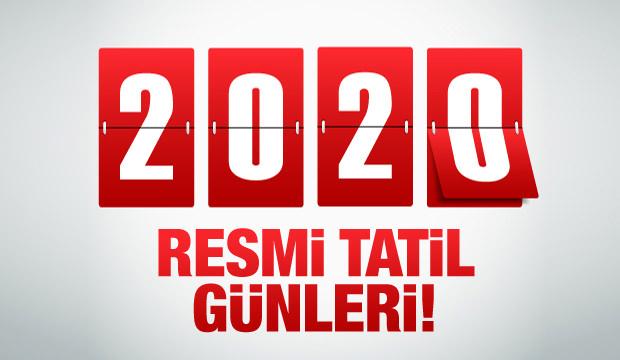 2020 Resmi tatil günleri! Öğrencilere ve çalışanlar için yeni yılda 9 gün tatil var mı?