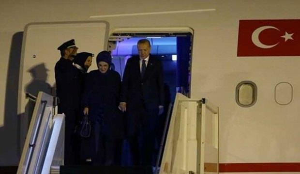 Başkan Erdoğan, yurda döndü