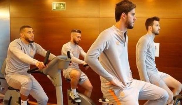 G.Saray Gaziantep maçı öncesi Madrid'de çalıştı